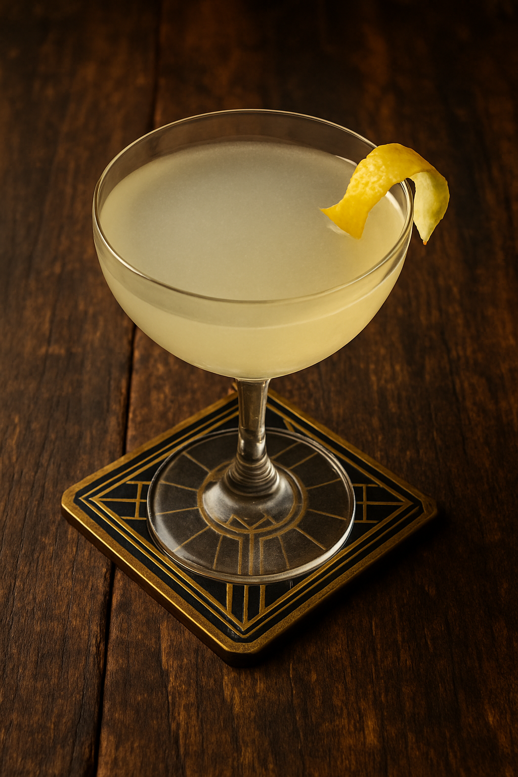 Daiquiri sur un comptoir de bar